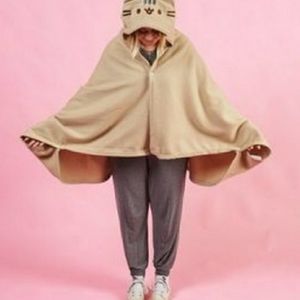 Pusheen hooded blanket cape